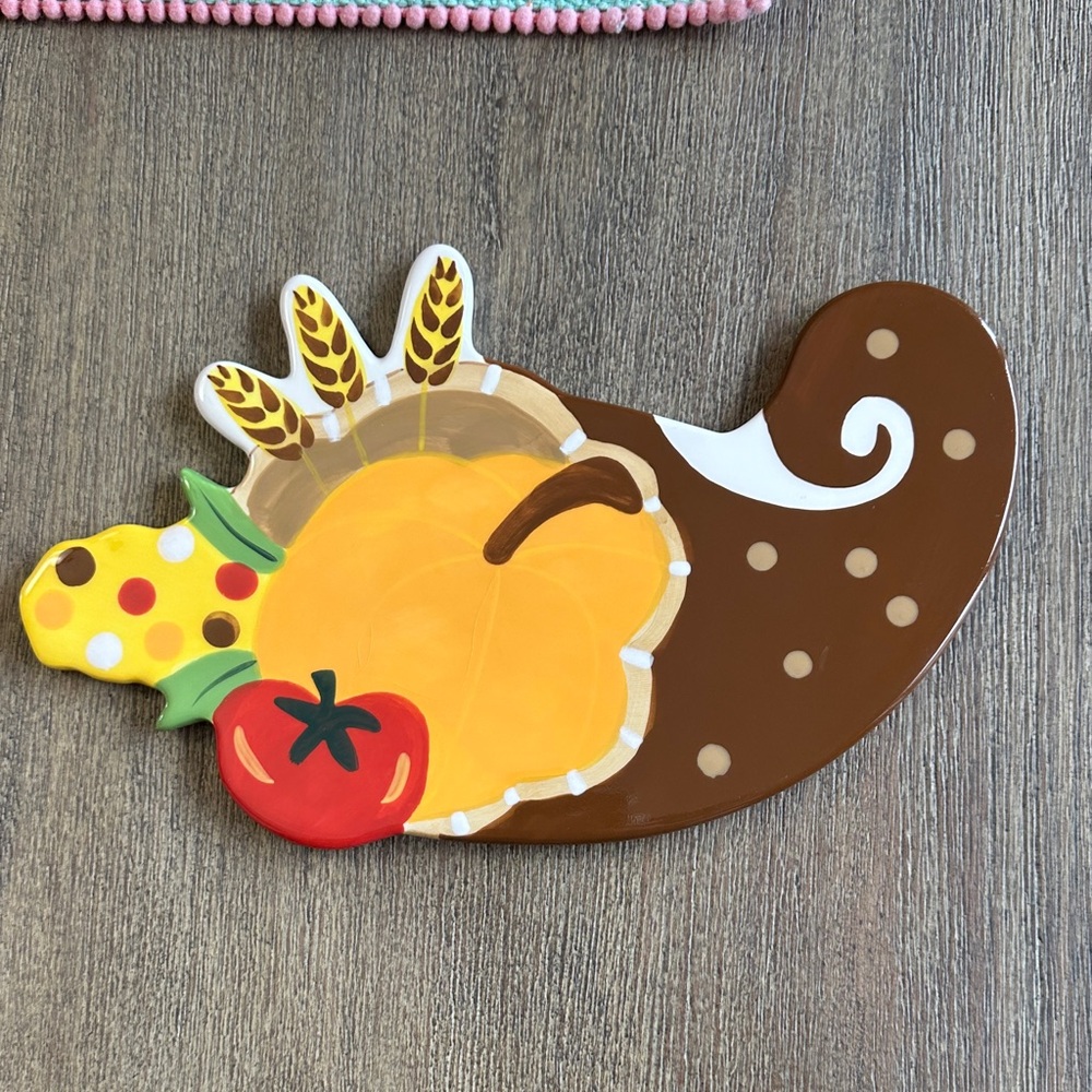 Happy Everything large attachment- thanksgiving/ cornucopia